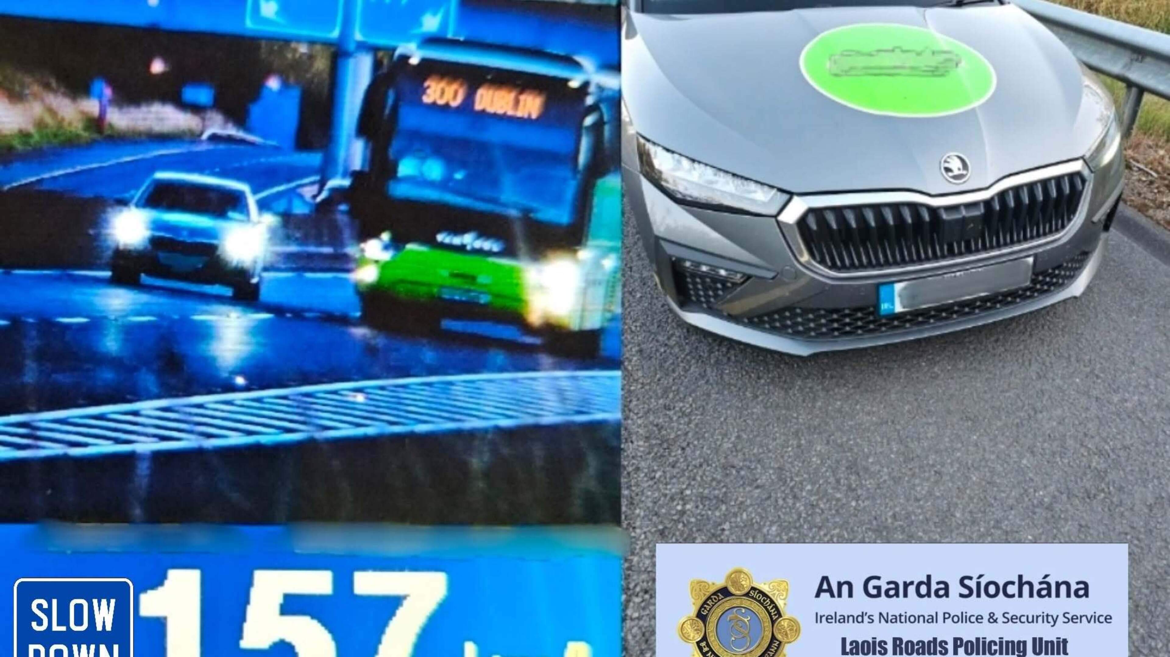 Disqualified driver allegedly used rental car to dodge Laois gardaí